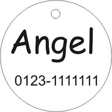 Laden Sie das Bild in den Galerie-Viewer, Markenlos Haustierbedarf:Katzen:Halsbänder KATZENMARKE, HUNDEMARKE MIT GRAVUR NAME UND TELEFONNUMMER-ACRYLGLAS