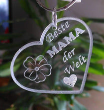 Laden Sie das Bild in den Galerie-Viewer, topgraveure Geschenk Dekor BESTE OMA MUTTERTAG GESCHENK SCHLÜSSELANHÄNGER GEBURTSTAG LIEBE