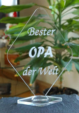 Laden Sie das Bild in den Galerie-Viewer, topgraveure Geschenk Dekor BESTER OPA GEBURTSTAG OPA GESCHENK GROßVATER TAG
