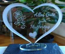 Laden Sie das Bild in den Galerie-Viewer, topgraveure Geschenk HERZ BESTE MAMA ALLES GUTE ALLES LIEBE MUTTERTAG GESCHENK GEBURTSTAG LIEBE*