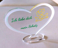 Laden Sie das Bild in den Galerie-Viewer, topgraveure Geschenk HERZ ICH LIEBE DICH VALENTINSTAG GEBURTSTAG GESCHENK DER LIEBE LIEBESERKLÄRUNG*