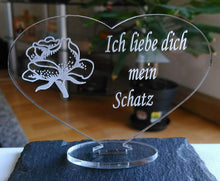 Laden Sie das Bild in den Galerie-Viewer, topgraveure Geschenk HERZ ICH LIEBE DICH VALENTINSTAG GEBURTSTAG GESCHENK DER LIEBE LIEBESERKLÄRUNG**