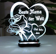 Laden Sie das Bild in den Galerie-Viewer, Alles Gute Alles Liebe zum MUTTERTAG-Beste Mama- GeschenkIDEE Liebe Herz Acryl**
