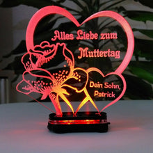 Laden Sie das Bild in den Galerie-Viewer, Alles Gute Alles Liebe zum MUTTERTAG-Beste Mama- GeschenkIDEE Liebe Herz Acryl**
